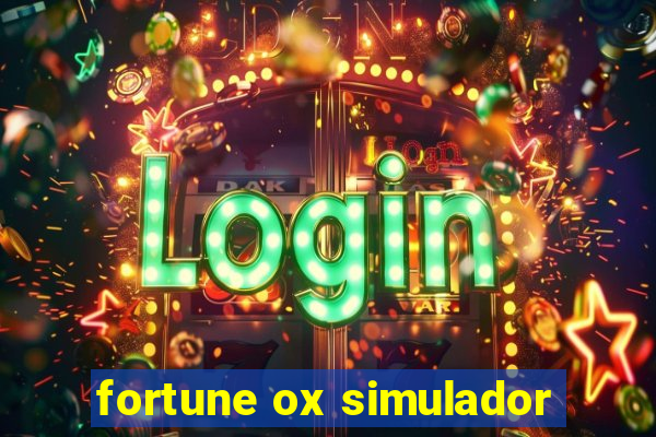 fortune ox simulador